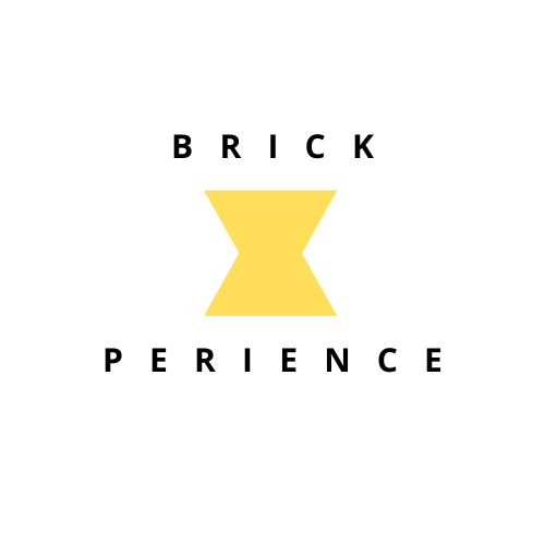 BrickXperience Logo Zwart met Geel